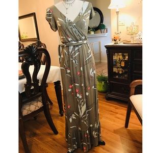 Express Faux wrap Maxi dress